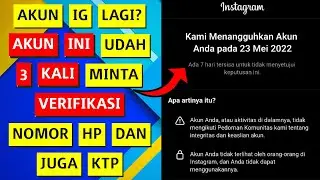 Sangat Mudah Atasi Akun Instagram Dibatasi Ditangguhkan 30 Hari Tersisa 7 Hari