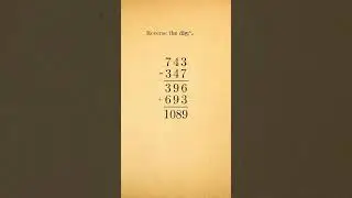 The Secret to 1089: A Simple Math Trick That Will Blow Your Mind