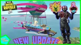 I'm testing a NEW UPDATE in FORTNITE BATTLE ROYALE