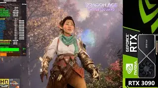 Dragon Age The Veilguard Ultra Ray Tracing, DLAA 1440P | RTX 3090 | R9 7900X3D