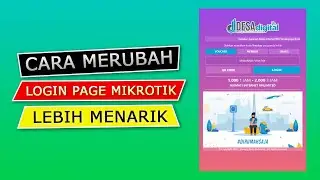 Cara Mengganti Template Login Page Hotspot Mikrotik Terbaru