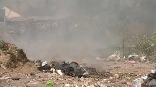 Përfshihet nga zjarri deponia e mbeturinave në lagjen “Ali Ibra”