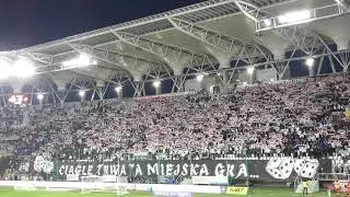 ŁKS Łódź - Widzew Łódź Pre-Match (2) ŁKS Anthem 18.02.2024