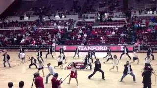 Stanford Men's Basketball Game Half-Time Show Performance by GSB Sloan Fellow of 2013
