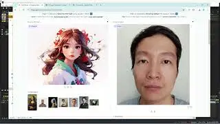 Tạo chân dung ảo miễn phí FREE live potrait creation with AI tutorial