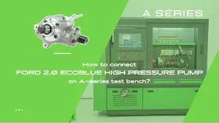 5 Simple Steps to Connect Pipes🔗 & Wires⚡ for a FORD 2.0 ECOBLUE Pump on Our Test Bench!