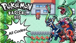 [Pokemon Radical Red v4.0] - All gift codes