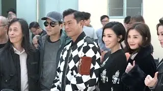 Yes娛樂直播~2017 1/22 《常在你左右》開鏡拜神記者會~~古天樂、張智霖、佘詩曼、蔡卓妍。