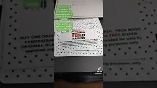 Krispy Kreme Gift cards