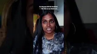 BEST FOUNDATION FOR BROWN SKIN? 💕 #shorts #short #shortvideo #shortsvideo #makeup #foundationreview