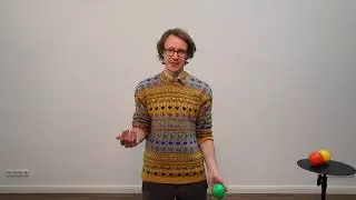 Jonglieren Schritt 3