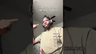 POV: Guys when a girl joins the discord