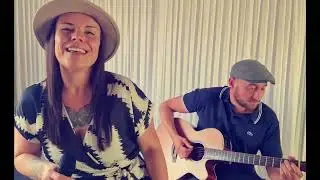 At Last - Etta James - live, acoustic cover by Lady Rose duo