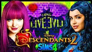 DESCENDANTS 2 - Sims 4 | Ep 1 - WELCOME TO AURADON PREP | Disney's Descendants