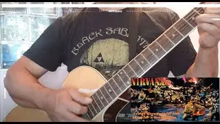 Jesus Doesn't Want Me For a Sunbeam | Nirvana Acoustic COVER | 3 Chords Song