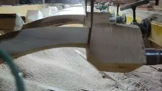 جیکد گیری تخصصی 4 محور همزمان چوب یا سنگ با نرم افزار پاورمیل Projection Surface Finishing Powermill