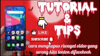 Tutorial dan tips cara menghapus riwayat video yang pernah kita tonton difacebook