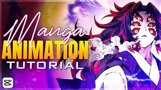Capcut Manga Animation Tutorial | Hair Animation (Part 9)