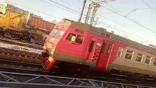 Поездка от Финбана до электропопо ТЧ-4 "Северное" (Петербургского метро), (Дата съемки 5.03.2024)