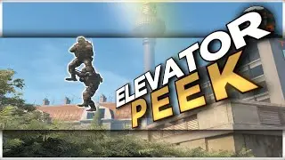 How to ELEVATOR PEEK in CS2 | CS2 afap