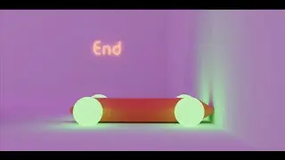 Si - fi car gets stuck at wall | 3D Animation | Blender | Render
