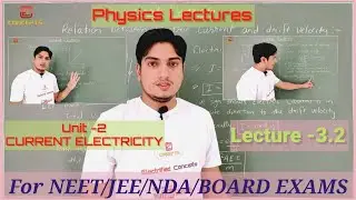L3.2 |Class 12 Physics Chapter 3|Current Electricity|Mobility | Current and drift velocity |Ohms law