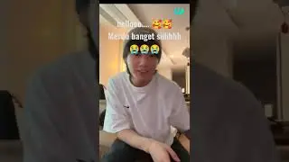 Jungkook bilang "hellooo ..." sumpah merdu banget 🥰🥰🥰