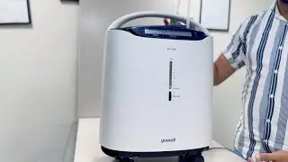 Yuwell 5L 8F-5AW Oxygen Concentrator Setup and complete settings | 03052568444