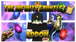 Review de Addon de guantelete del infinito Minecraft bedrock 1.21