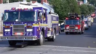 Mount Carmel Volunteer Emergency Services 2023 Fire Truck Lights & Sirens Parade