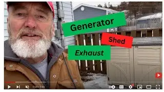 Generator Enclosure - Exhaust update -