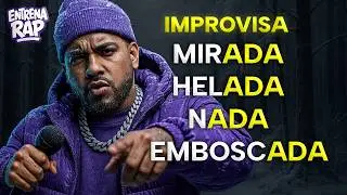 BASE de RAP con PALABRAS 🥶 EJERCICIOS para IMPROVISAR RAP | Entrenamiento FREESTYLE #40