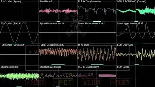 Undertale OST: 065 - CORE (Oscilloscope View)