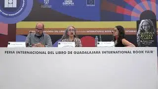Presentación del libro "Me llamo cuerpo que no está" de Cristina Rivera en la FIL Guadalajara 2023