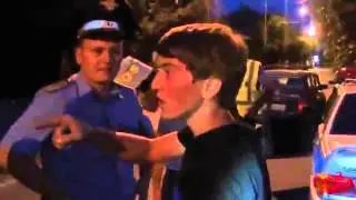На месте ДТП