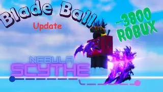 I got the NEW DUAL NEBULA SCYTHE in the Blade Ball Update! | (Roblox Blade Ball)