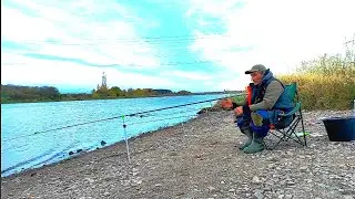Arrived at night. Feeded the place. Caught bream. Fishing with a tent and overnight stay. Feeder ...