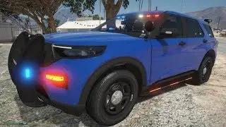 GTA 5 Live PD - Unmarked 2020 Ford Explorer - Blaine County Sheriff (LSPDFR)