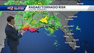 First Warning Weather Day: Damaging winds, tornadoes possible Tuesday