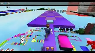 Много уровневый паркур [RoBlox]