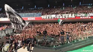 Köln - Gladbach 0-1 Pyro & DERBYSIEG Feier 14.09.2019