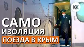 Двухэтажный поезд - КУПЕ. Как СЕЙЧАС ХОДЯТ поезда в Крым?  Поезд №28 
