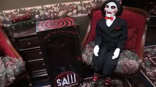 Trick Or Treat Studios 2023 Saw Billy The Puppet Deluxe Prop With Sound & Motion Review!