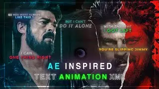 AE Inspired Text Animation Presets #10 | Alight Motion (Xml + Presets) | #alightmotion #edit