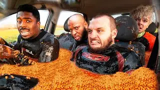 Filling A Car With Baked Beans (4,000kg)