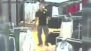 Man caught taking photos of young girls changing clothes in Westlake store: Police