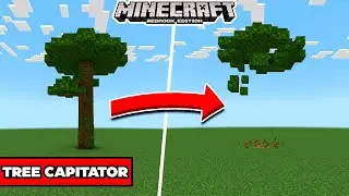 👉TREE CAPITATOR for MINECRAFT BEDROCK 1.20 | Minecraft Pe Tree Cutting Addon