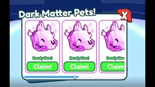 GETTING 5 DARK MATTER GHOUL HORSE /IN PET SIMULATOR X
