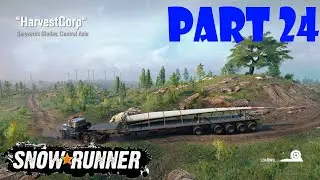 SnowRunner - BELOZERSK GLADES, CENTRAL ASIA - SEASON 8 - PART 24 #snowrunner  #season8 #truck