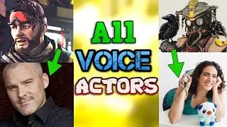 All VOICE ACTORS Behind the Legends Scenes Apex Legends